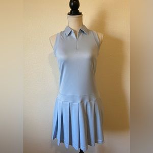 New Calvin Klein Women's
S Light Blue Pleated
